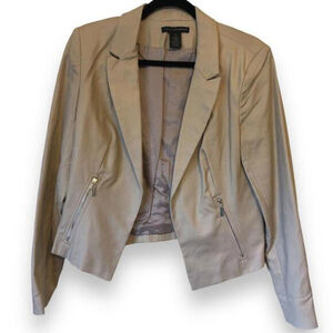 Grace Elements Beige Dress Blazer - Size 10